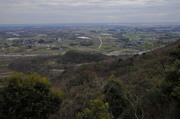 冬晴れの日なら絶景かも