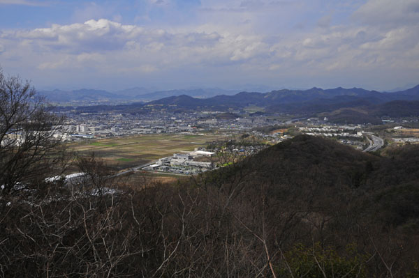 眺望が良ければ背後に日光連山や赤城山が見えます