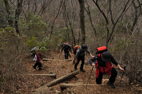 低山とはいえ油断はできません