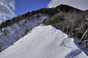 目指す赤薙山まではあと少し