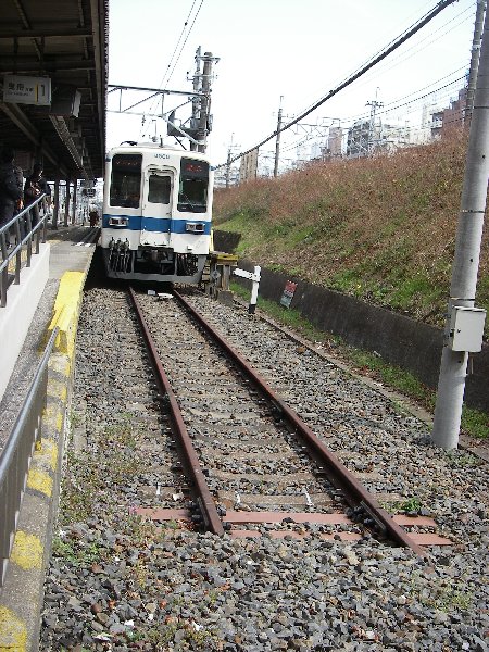 東武8000系行き止まり