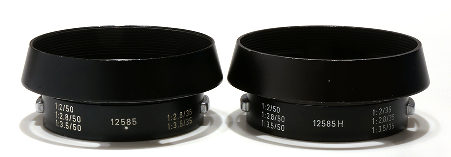 Leica】 金曜フードショー☆第12回 12585 M35mm / M50mm用フード | THE