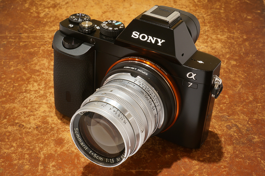 Leica】「SONY α7」 で 「Leica ズマリット L50mm F1.5」 (L39) | THE 