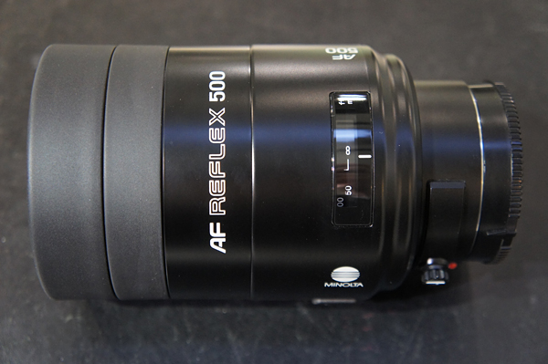 マップカメラ情報】今なら選べます！MINOLTA AF 500mm F8 レフレックス