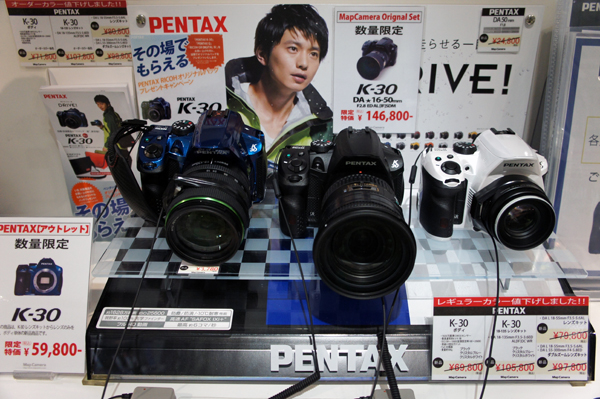 マップカメラ情報】PENTAX K-30 レギュラーカラー3色サワレマス