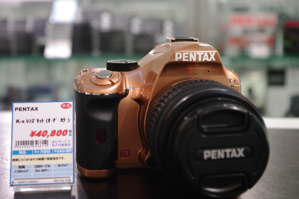 マップカメラ情報】PENTAX K-x オーダーカラー入荷。 | THE MAP TIMES