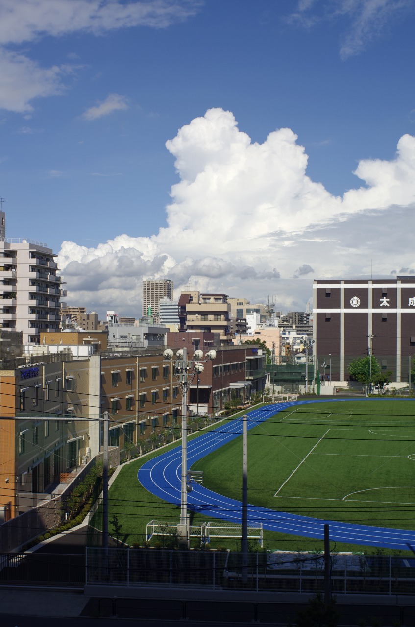 夏の空 S 1/320 F11 ISO 100 WB AUTO 画像仕上 鮮やか