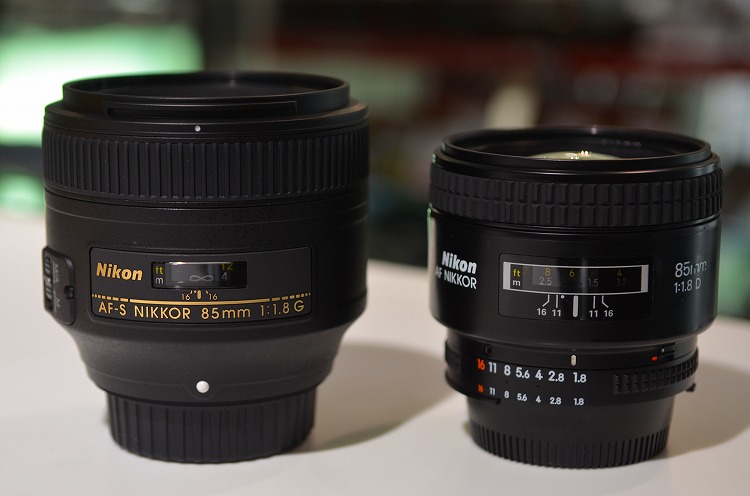 Nikon Nikkor AF85mm F1.8D レンズ-