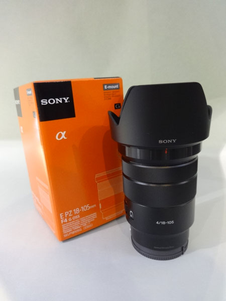 Sony E PZ 18-105mm F4 G OSS α[Eマウント]用レンズ