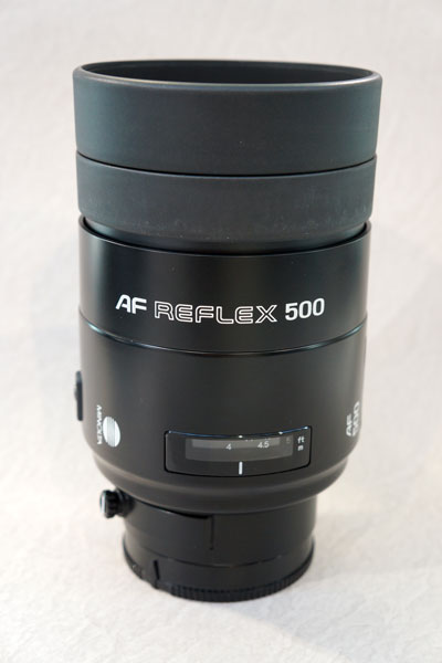 MINOLTA】 AFレフレックス500mm !! | THE MAP TIMES