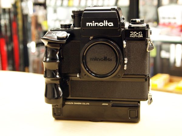 マップカメラ情報】minolta MF機フラッグシップ X-1 MOTOR 入荷