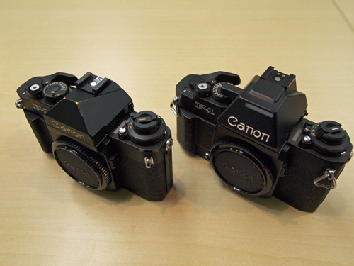 CANON New F-1 AEファインダースマホ/家電/カメラ - フィルムカメラ