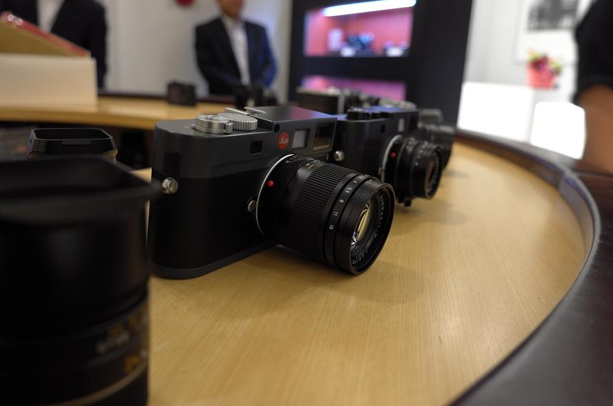 お試しできるLeica製品はそうそうたる顔ぶれ。