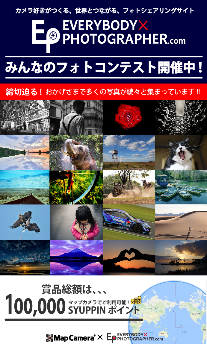 EVERYBODYxPHOTOGRAPEHER.COMエビフォト