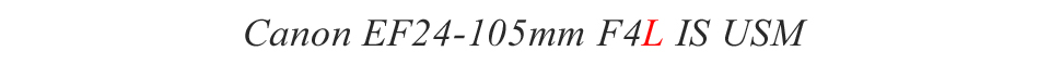 Canon EF24-105mm F4L IS USM