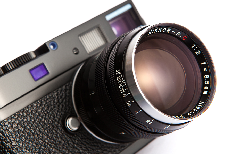 Nikkor-P.C 8.5cm F2（黒）-