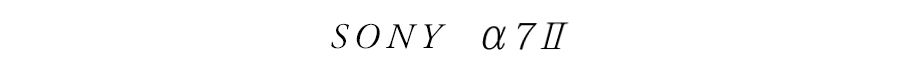 SONY α7Ⅱ