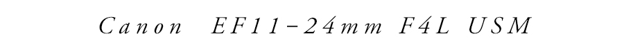 Canon EF 11-24mm F4L USM