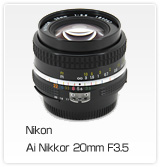 Nikon Ai Nikkor 20mm F3.5