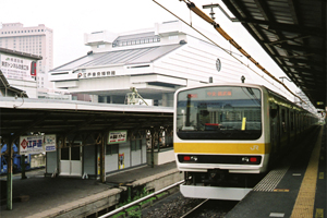 両国駅ホーム