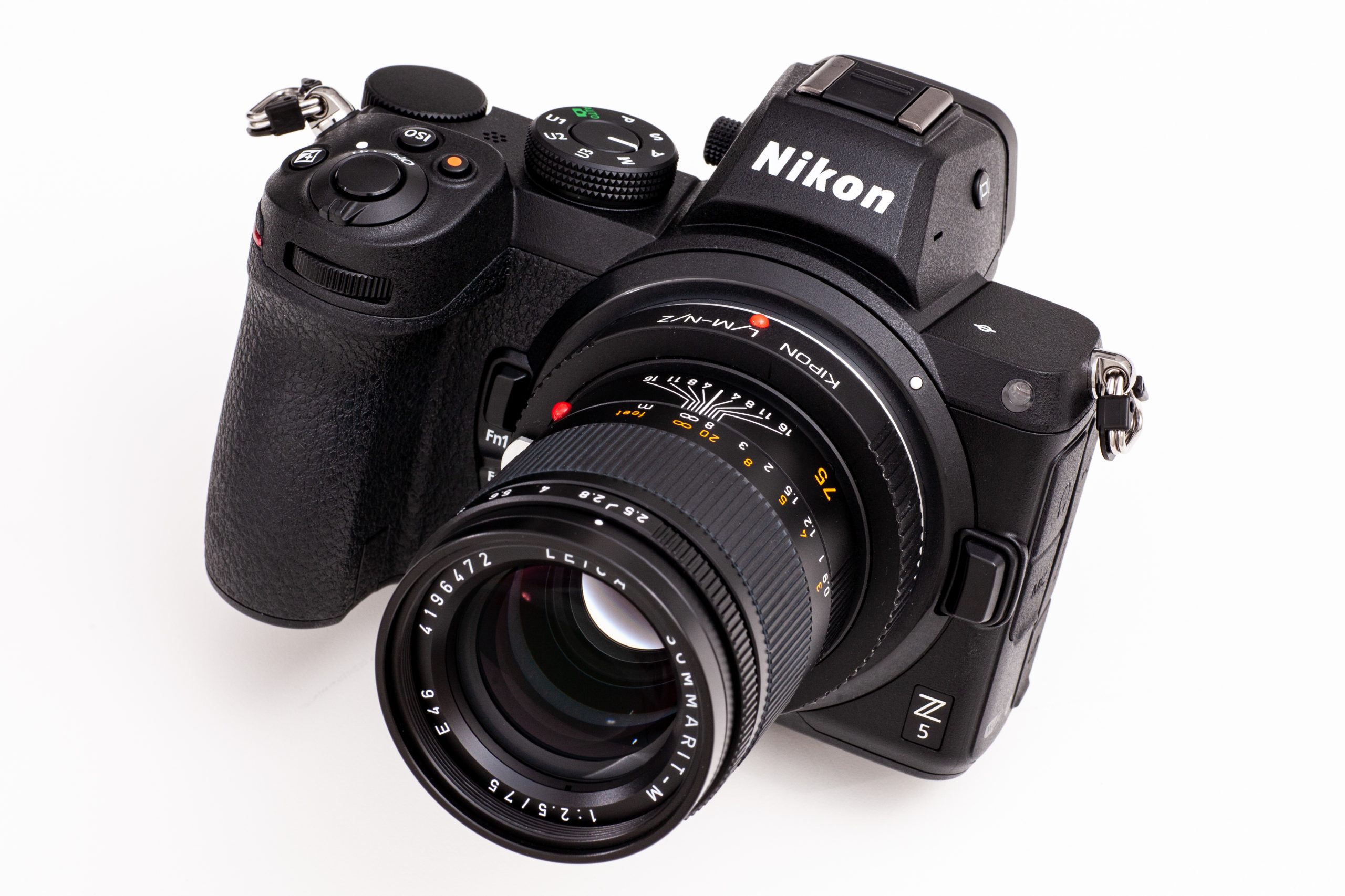 Nikon Z5』でライカレンズを使う：Nikon Z5 × Leica Summarit M75mm F2 